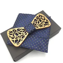 Деревянный лук галстук с карманами квадраты деревянный галстук-бабочка галстуки Мужская Новинка ручной работы твердый галстук-бабочка для мужчин свадебные аксессуары для вечеринок галстук