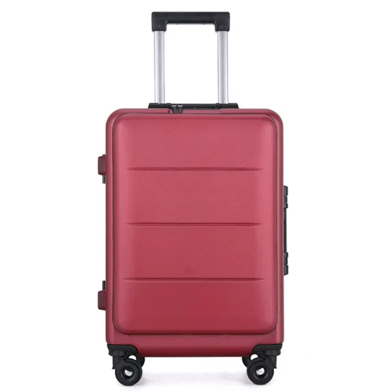 20''24 дюймов Винтаж Бизнес PC Чемодан Maletas Rolling Cabin Футляр тележка чемодан 4 колеса компьютер мешок окно пароля