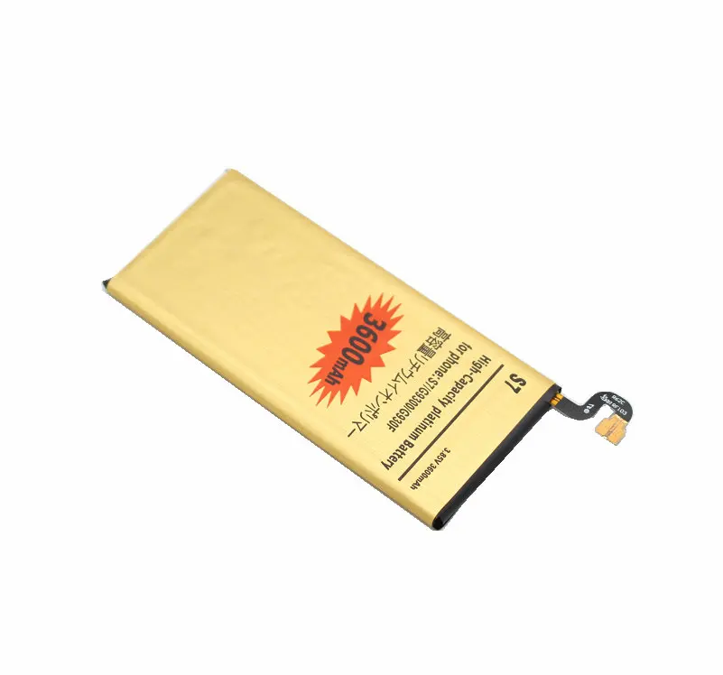 5 шт./лот 3600 мАч EB BG930ABE 3.85VDC сменная батарея золотого цвета для Samsung Galaxy S7 SM G930 G930V G930A