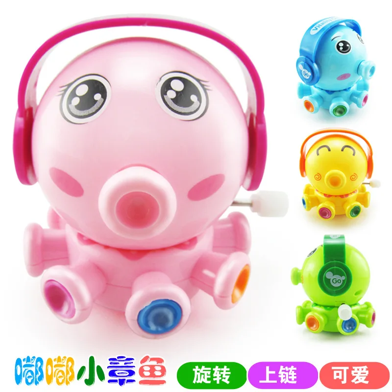 ZWX051-055, Детские заводные игрушки, качающаяся голова, мозговые животные, детские игрушки, мини заводные цветные игрушки для детей