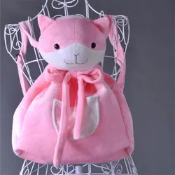 Мультфильм Аниме Danganronpa Чиаки Нанами Косплэй реквизит Для женщин девочек рюкзак Pet Розовый Кролик ранец большой Ёмкость сумка Mochila