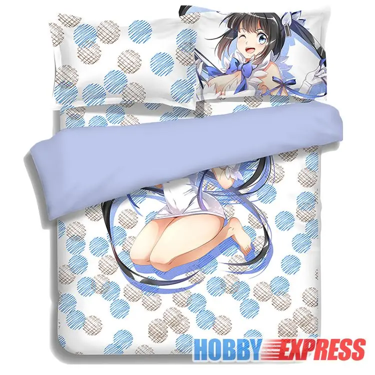 Hobby Express Hestia DanMachi японское покрывало для кровати или пододеяльник с наволочками