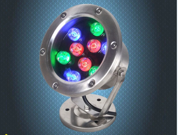 

12w 15W 18W 24W 36W IP68 waterproof rgb led underwater lights swimming pool fountain aquarium fish tank pond lamp 12v/24v