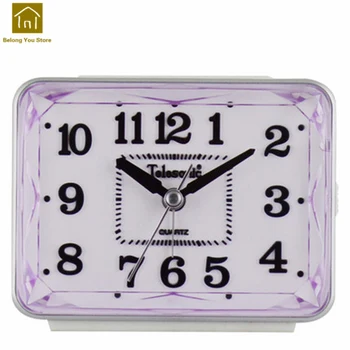 

Kids Creative Alarm Clock Silent Home Decor Luminous Electronic Desk Clocks Mechanical Alarm Saat Erkekler Table Clock WKJ047