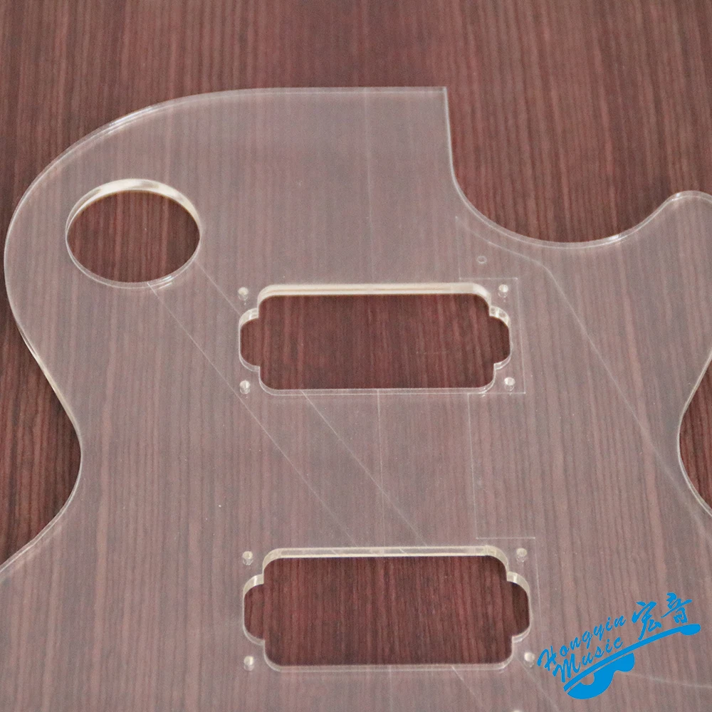 Moldes de Guitarra Transparente de Acrílico Fabricação de Modelos Elétrica Estilo Forma lp - Image 3