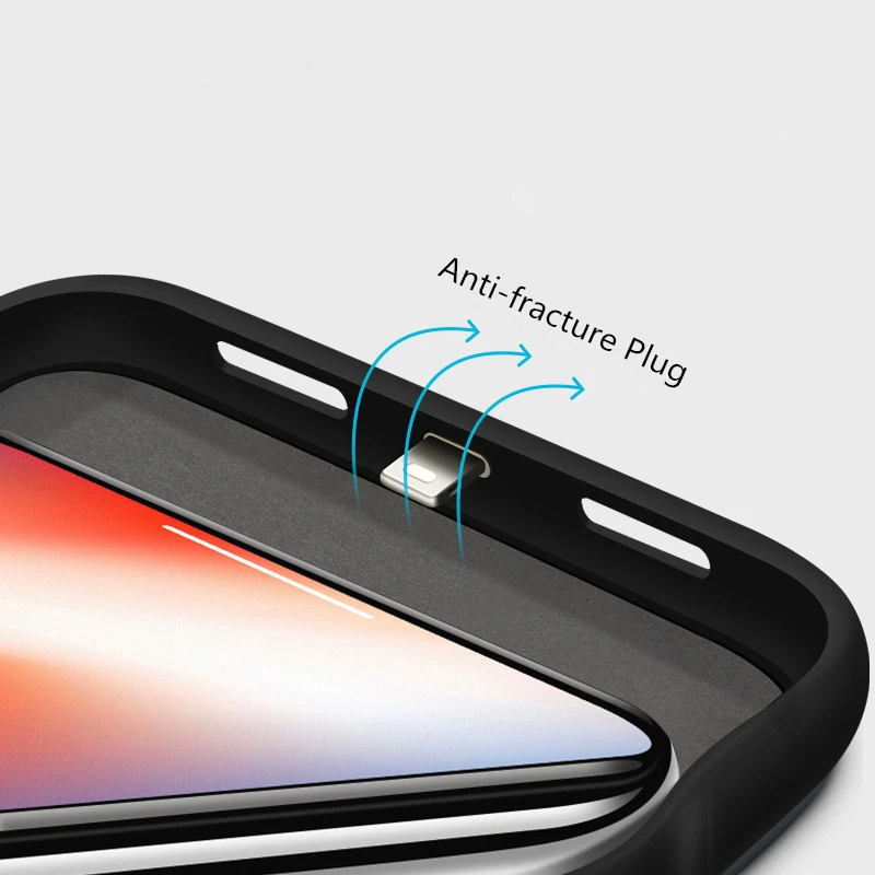 KQJYS портативный чехол для зарядки аккумулятора iPhone XS Max внешний аккумулятор чехлы