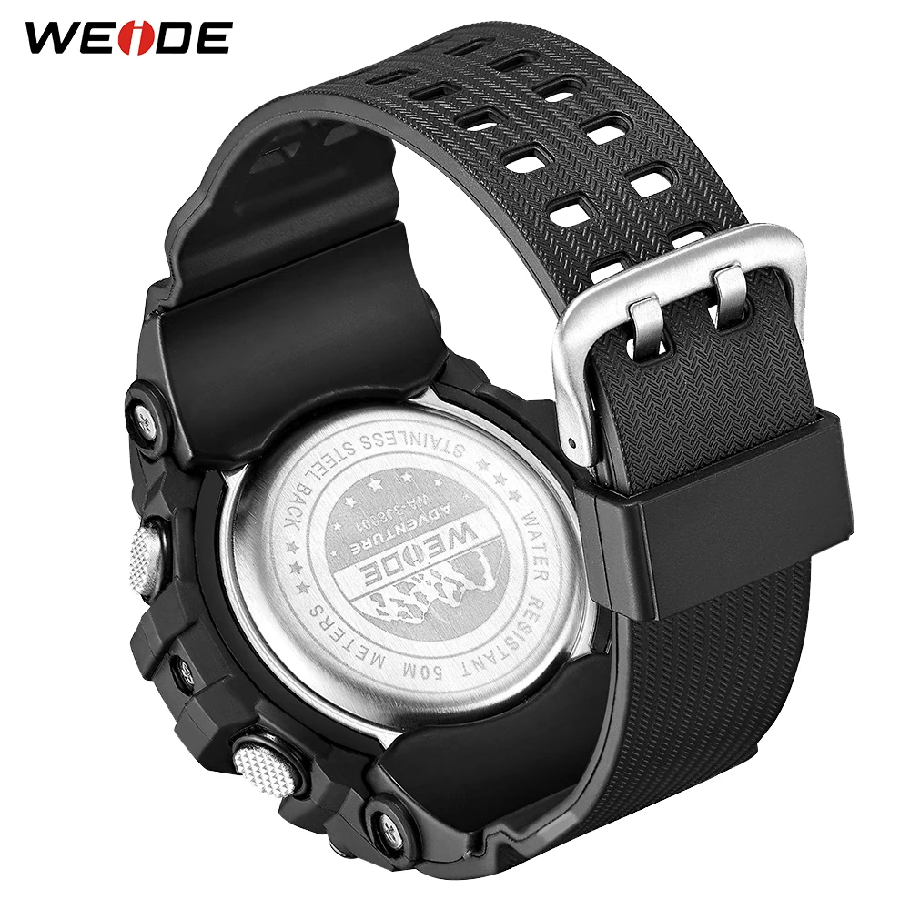 WEIDE New Arrival Electronic Digital Watch Shock Resistant 50 Meters Waterproof Alarm Fashion Multi-function Wristwatch for Man WEIDE New Arrival Electronic Digital Watch Shock Resistant 50 Meters Waterproof Alarm Fashion Multi-function Wristwatch for Man