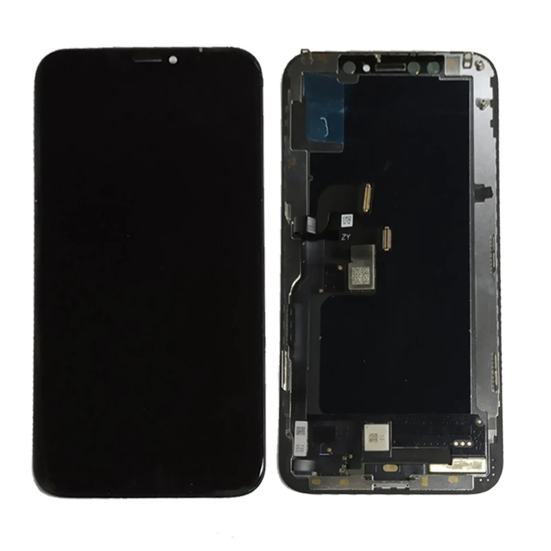 Black-OLED-For-iPhone-X-XS-LCD-Screen-Display-with-Glass-Touch-Screen-Assembly-Replacement-Parts