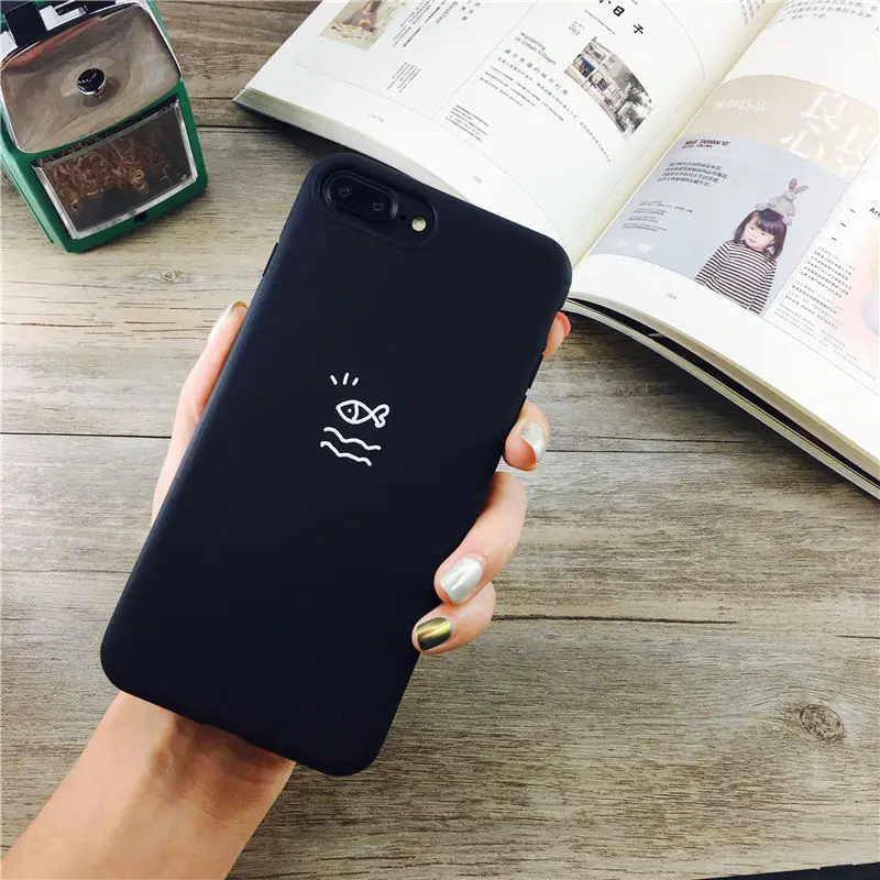 Защитный чехол для телефона Apple iPhone XS Max мягкий из ТПУ с черной веревкой милым