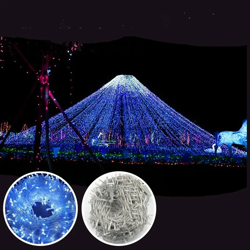 Led String Lights Outdoor 10M 20M 30M 50M 100M Fairy Light String Waterproof Lamp Wedding Party Christmas Decoration LED Garland Led String Lights Outdoor 10M 20M 30M 50M 100M Fairy Light String Waterproof Lamp Wedding Party Christmas Decoration LED Garland