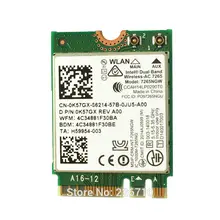 802.11ac 867 м 2x2 Wi-Fi Bluetooth BT4.0 2.4 г/5 г NGFF карточки Dual Band Беспроводной- AC 7265 7265ngw модуль карты WLAN для intel