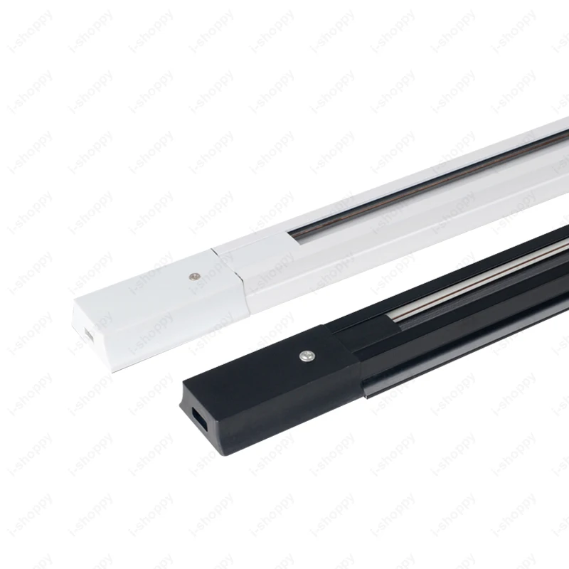 

Wholesale 6Pcs 50cm Length Orbit Strip Track Rail Article Orbit Included Junction Box For LED Track Lighting Spotlight