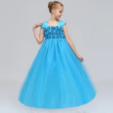 2018 Flower Girl Dresses For Weddings Ball Gown Cap Sleeves Tulle Lace Long First Communion Dresses For Little Girls white lace pink tulle ball gown flower girls dresses for weddings tulle lace formal kids wear for party communion dress
