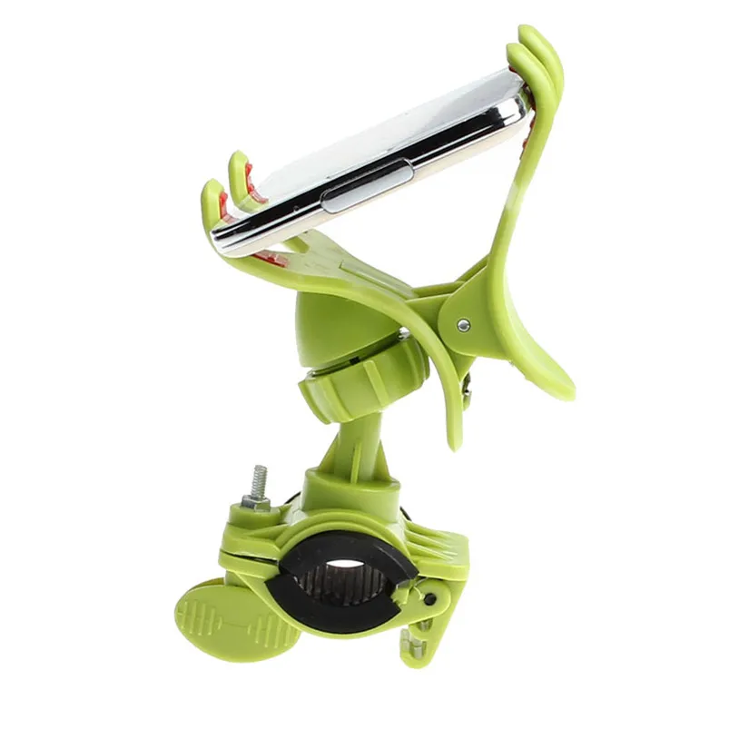 New Universal Mountain Bicycle Phone Holder Handlebar Clip Stand Mount Waterproof Holder Case For Smartphone Cycling #4S27 (2)