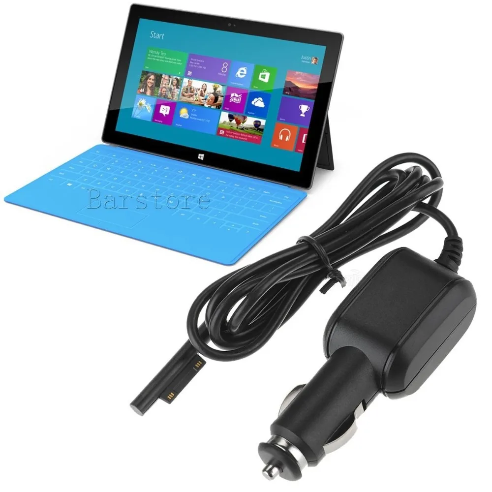 Portable Car Charger Power Supply Adapter for Microsoft Surface Pro 3 Tablet PCin Tablet