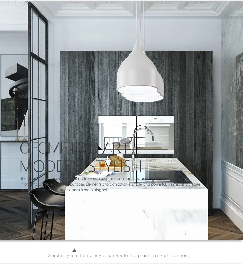 led pendant lamp restaurant metal hanging light fixtures for restaurants 4