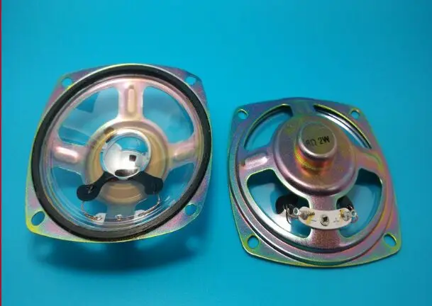 

Square speaker, 8 ohm 2 watt 77mm inner magnetic,thickness 21mm connector