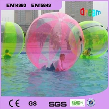 Free shipping!Cheap 2m 0.8mm pvc inflatable water ball/ water walking ball/inflatable zorb ball