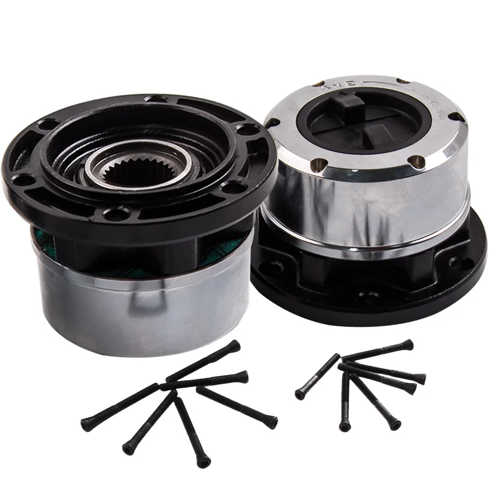 

2PCS Locking Hubs 26 Splines Fits for 1986-93 Suzuki Samurai Sidekick 89-97 Geo Tracker JA 4Cyl 1.3L 79CID Locking Hubs