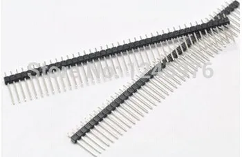 

Free Shipping 200pcs 40Pin 2.54 mm 1X40P 1*40 Male Single Row Pin Header Strip PCB