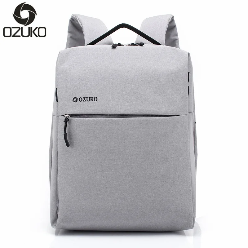 

Ozuko Large Capacity Multi-function Computer Backpack Male Creative Fashion Computer Bag Backpack Casual Backpack Anti Theft