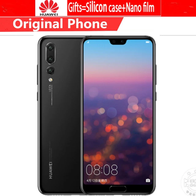 Global Version HuaWei P20 Pro CLT-L29 6.1 inch Kirin 970 IP67 Smartphone 6GB RAM 128GB ROM 40.0MP Android 8.1 Fast Charger NFC huawei mobile phone sale