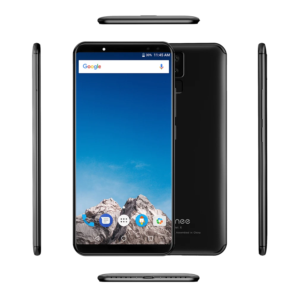 Excellent Vernee X1 4G 6200mAh Face ID Smartphone 6GB RAM 64GB ROM Helio P23 MTK6763 Android 7.1 16+5MP 13MP+5MP 4-Cam Fingerprint 3