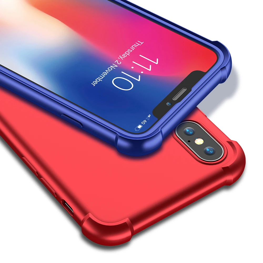 DOEES 360 Degree Full Covered Mobile Phone Case For IPhone 7 8 6 6S