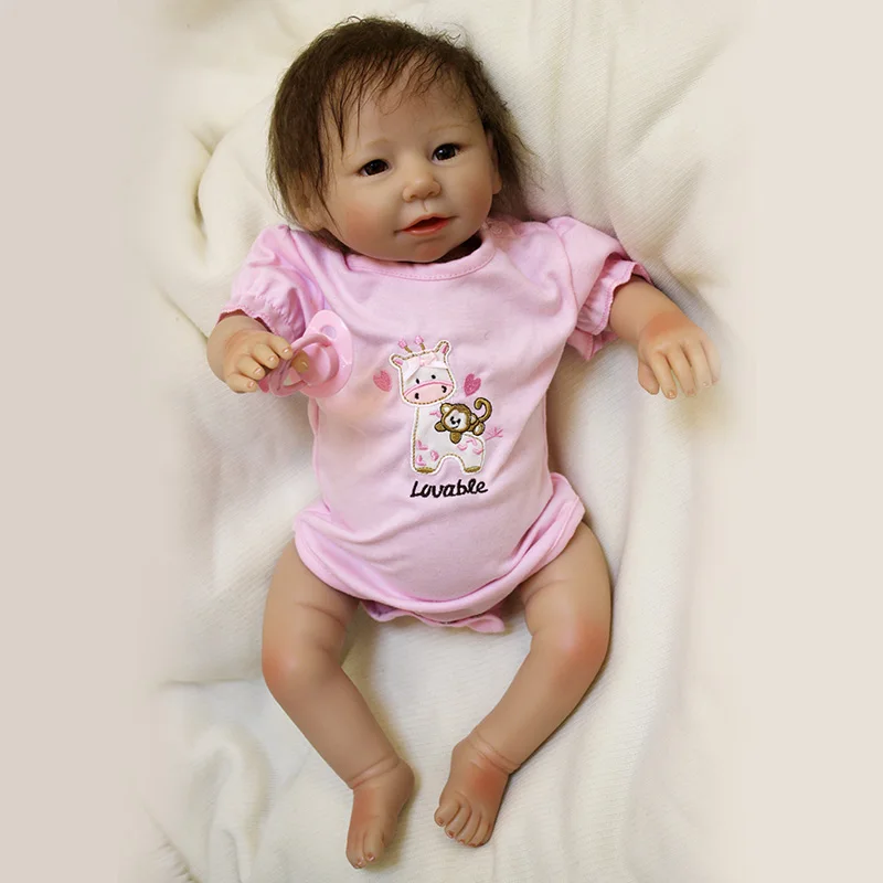 OtardBebe Reborn куклы игрушки Bonecas 20 дюймов Мягкий силиконовый винил Reborn baby Doll реалистичные Новорожденные куклы игрушки для детей