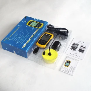 

LCD Fish Finder Wireless Sonar Muddy Water Night Fish Led Alarm Protable Fishing Accessories