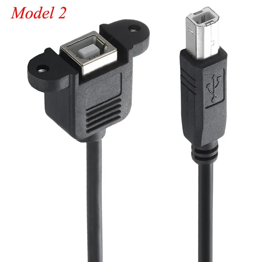 Lballist USB 2 0 Удлинительный кабель для принтера типа B папа Тип мама с отверстием винт