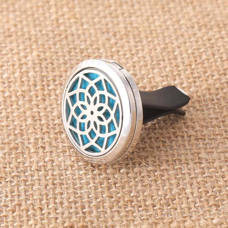 

Aromatherapy car star petal diffuser stainless steel car accessories air freshener perfume essential oil diffuser small box