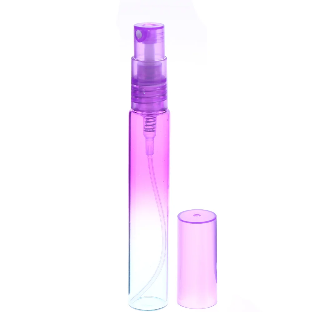 Random Color 8ML Travel Transparent Plastic Perfume Atomizer Mini Empty Spray Refillable Bottle Portable 4