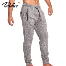 Бренд Taddlee, мужские леггинсы, для спортзала, спорта, бега, для бега, обтягивающие, базовые, хлопковые, серые штаны, для активного отдыха, спортивные штаны, брюки до щиколотки, низ, Новинка