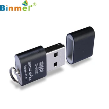 

Mecall Trendy Black High Speed USB 2.0 Micro SD TF T-Flash Memory Card Reader Adapter
