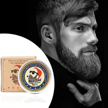 Портативный размер для мужчин борода масло бальзам усы воск для укладки пчелиный воск увлажняющий сглаживающий для мужской бороды Уход с ароматом