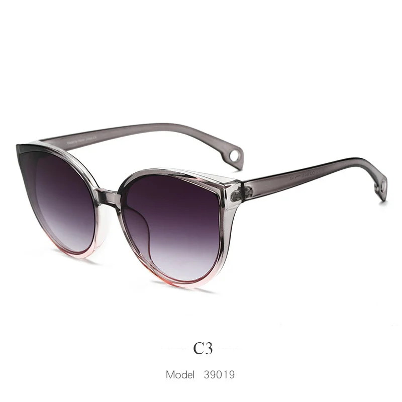 Imwete, Ретро стиль, кошачий глаз, солнцезащитные очки для женщин,, трендовые, брендовые, негабаритные, солнцезащитные очки, для девушек, большие оправы, солнцезащитные очки, UV400 - Цвет линз: C3