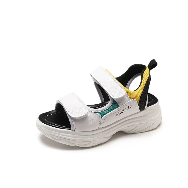 

2018 new sandals female fashion platform shoes non-slip Roman style sandals female.