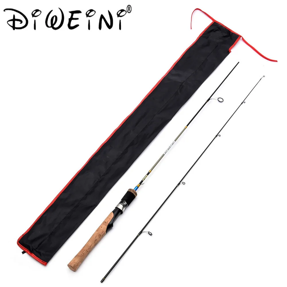 

1.68M/1.8M UL Power Carbon Spinning Fishing Rods 2 Sec Line wt. 3-6lbs Ultralight Carbon Spinning Casting Lure Fishing Rod