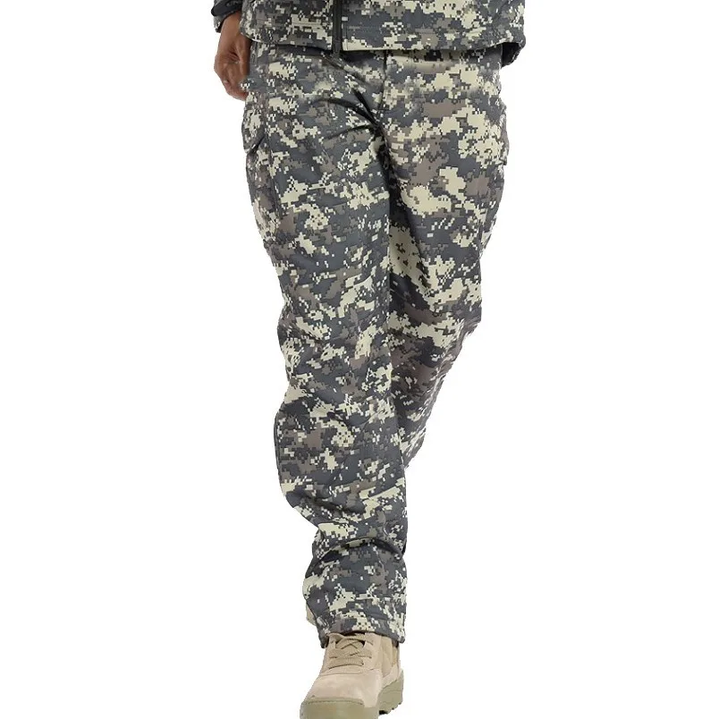 Invierno Caliente Fleece Tactical militar senderismo pantalones para hombre Shark Skin Soft Shell pantalones al aire libre Trekking caza Camo ejército Pantalones Invierno Caliente Fleece Tactical militar senderismo pantalones para hombre Shark Skin Soft Shell pantalones al aire libre Trekking caza Camo ejército Pantalones