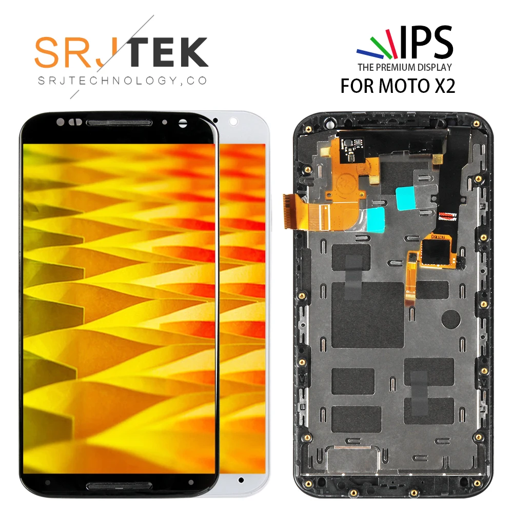 

For Motorola Moto X2 Display Original 1920x1080 Display For Motorola Moto X2 LCD with Touch Screen Digitize Xt1092 Xt1095 Xt1097