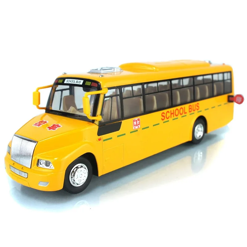 Wissen zoals dat vervangen 1:32 Grote Size School Bus Model Speelgoed Auto Back Functie schoolbus  akoestisch optische Grote Bus Kinderen Speelgoed Auto Model Kinderen  Gift|toys car model|toy carcar model - AliExpress