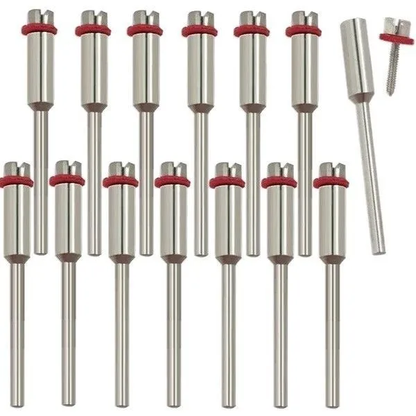 

HILDA Accessory for Dremel Rotary Tool 15PC 1/8 Shank Mandrel for Disc Cut Polish Dremel Rotary Tool dremel accessories dremel