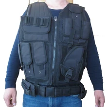 Новинка года Colete Tatico Loja Artigos Militares тактический жилет для страйкбола прыжков для сотрудников полиции Молл спецназ Schutzweste 2 цвета