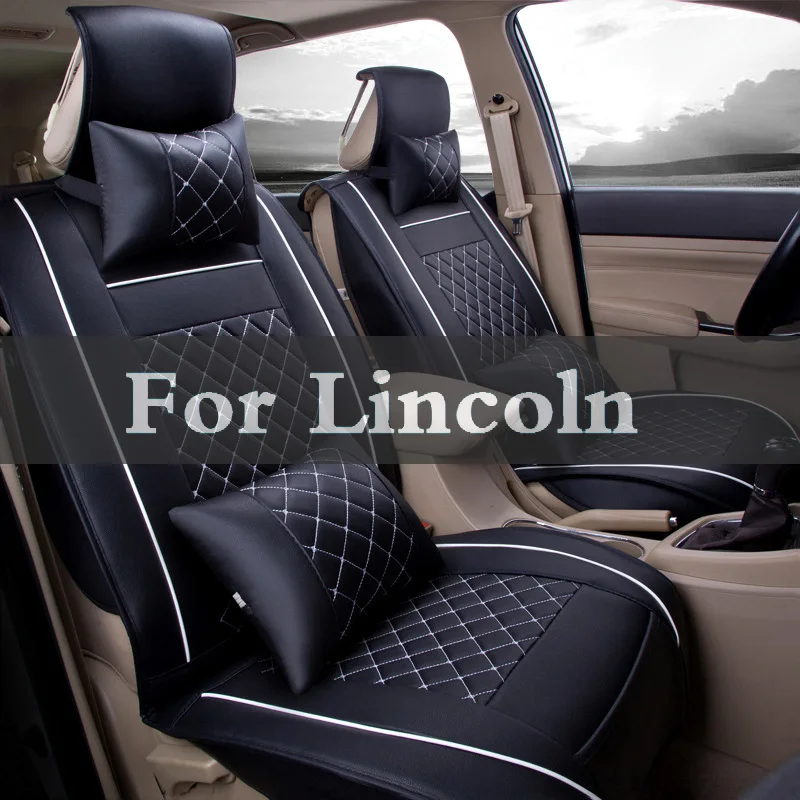 Pu Leather Car Seat Cover Universal Seat Covers Cushion Styling For