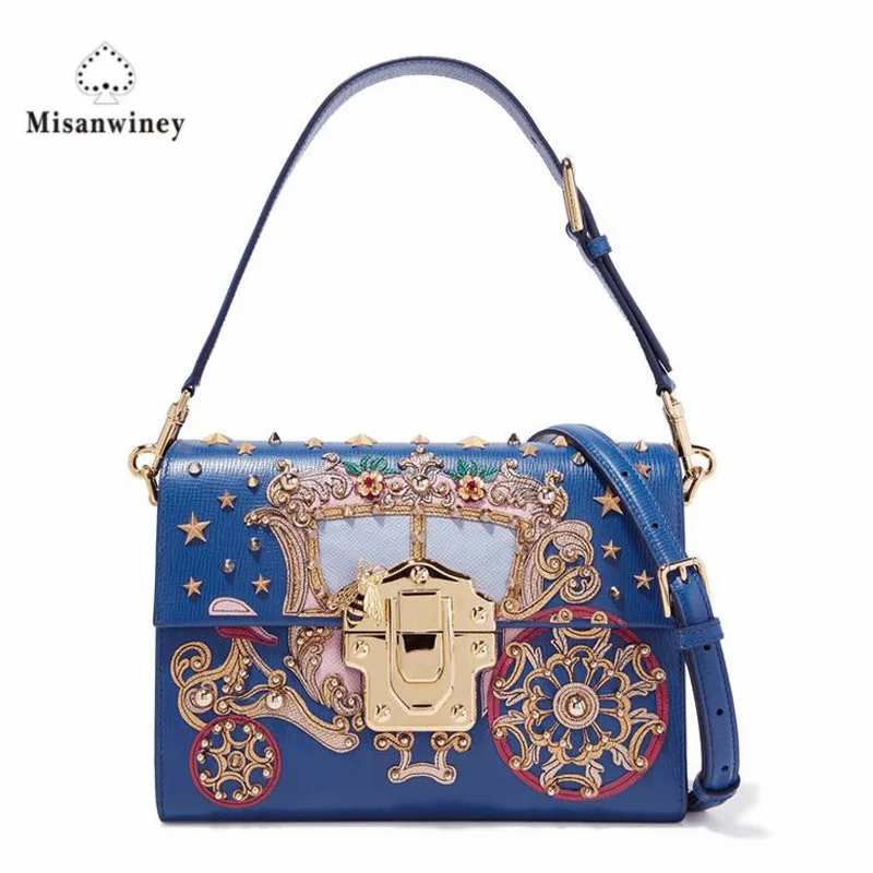 

Misanwiney Genuine Leather Bag Luxury Famous Brands Women Handbags Designer 2018 Bags Summer Butterfly Flap Clutch Shoulder Bag