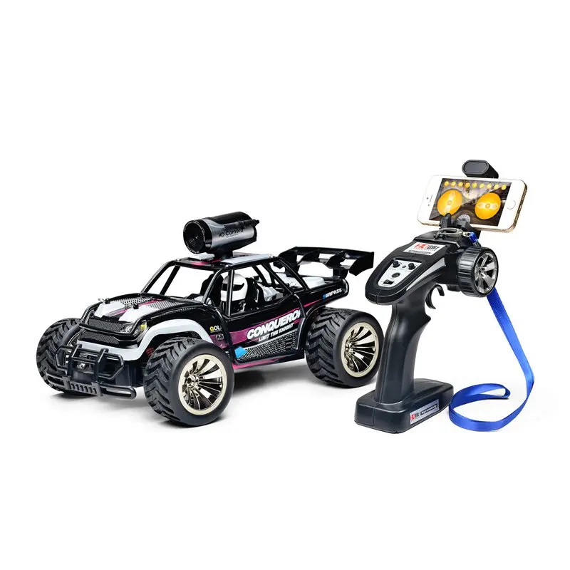 

BG1516 1/16 2.4G Drift High Speed Racing RC Car With WIFI Control FPV Tracker Green / Purple RC Models Gift Toys For Kids Boys