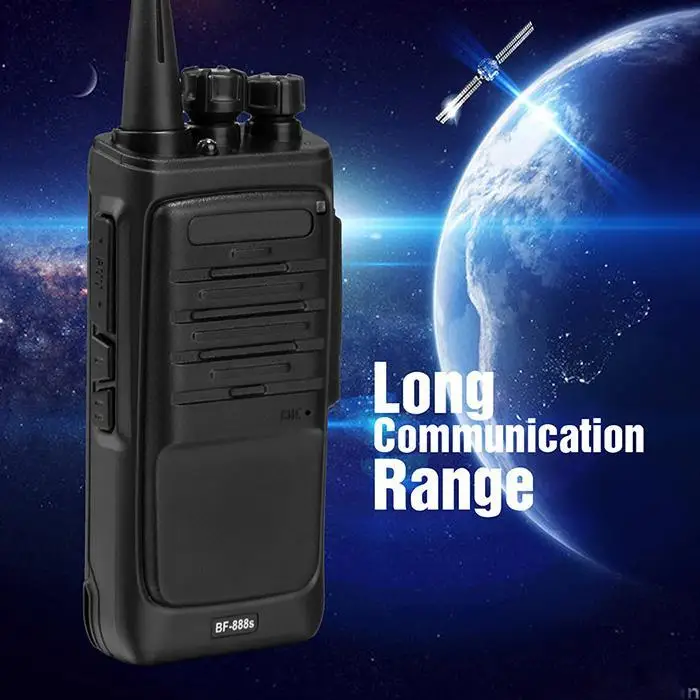 Новый BF-888S 400-470 MHz Walkie Talkie два ДА способ да радио Да наушник 1500 мАч батарея приемопередатчик