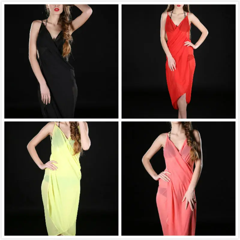 

Sexy Scarft Travel Summer Bikini Chiffon Wrap Floral Print Pareo Dress Sarong Beach Bikini Swimwear Cover Up Scarf
