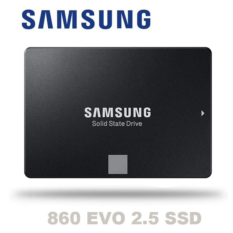 Pаспродажа Samsung 860 EVO 860EVO 250GB 250G 2,5 SATA3 SSD PC Настольный Ноутбук сервер 2,5 Внутренний твердотельный Накопитель SSD 500GB 1 ТБ 250GB